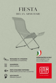 Preview: FIAM® Relaxsessel Fiesta 127TX Orange